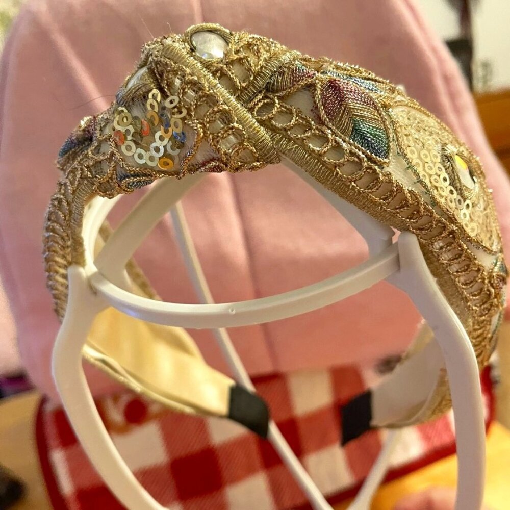 Beautiful Alora Embroidered Headband